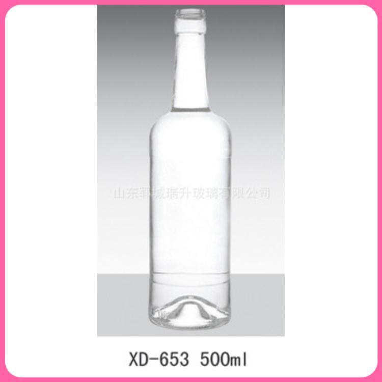 厂家直销各种规格玻璃酒瓶 白酒玻璃瓶 500ml 红酒玻璃瓶 300ml