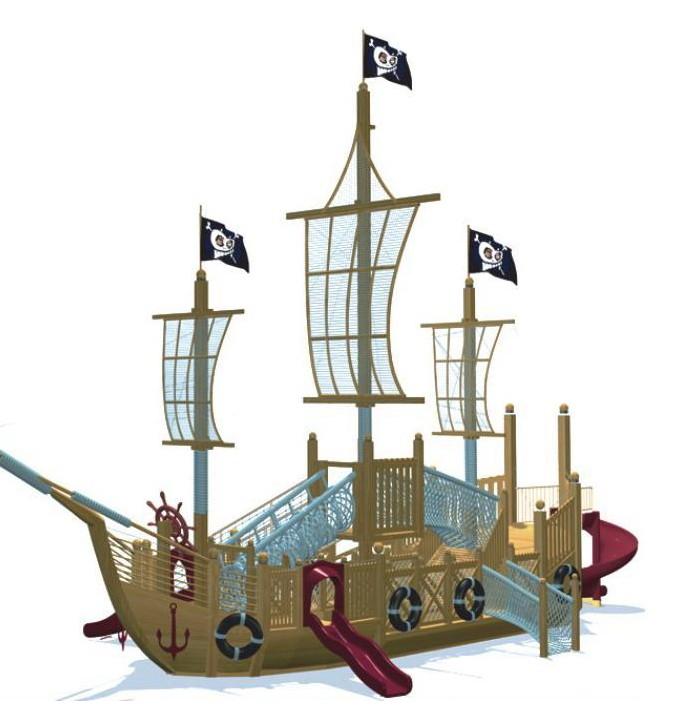 南昌木制海盗船 展览帐篷 南昌海盗船制造 南昌木制帆船