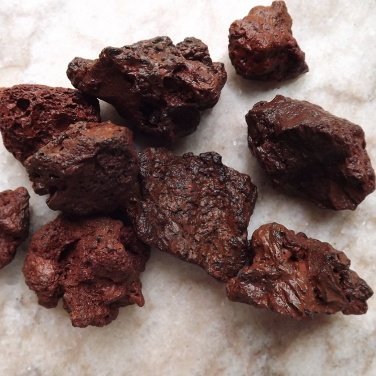 其他非金属矿产 滤料 供应厂家直销黑色火山石颗粒3