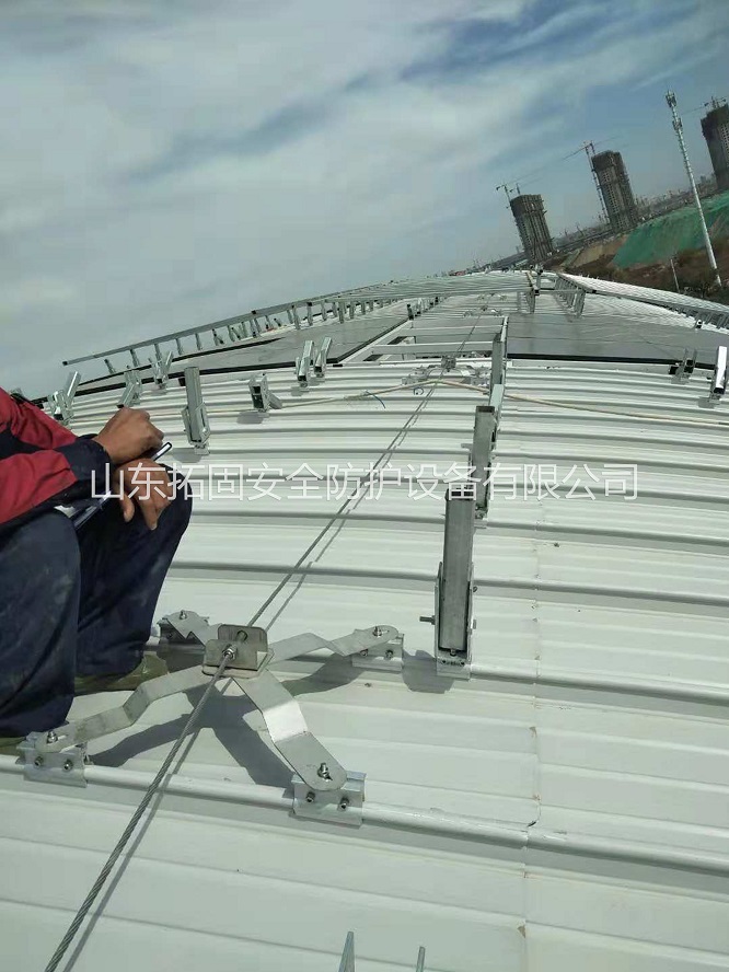 坡屋顶铝合金挡雪栏杆 自然灾害防护1