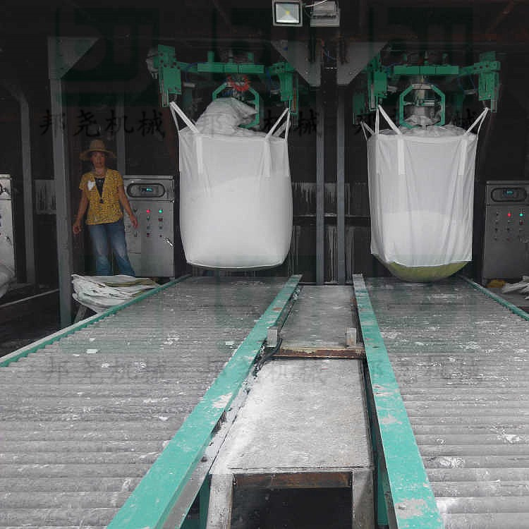 厂家直销吨袋包装机邦尧LCS-DBJ-1000公斤颗粒吨袋包装机吨包秤吨袋包装秤2