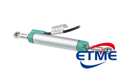 ETME易测直线位移传感器KPM-50mm微型铰接式电子尺位移传感器厂家2