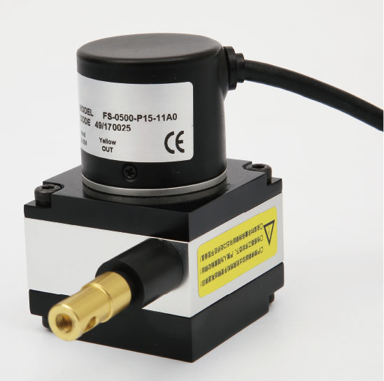 EFS-100-P1511-V0-S电压输出螺纹安装直线位移传感器厂家 ETME易测拉线位移编码器1