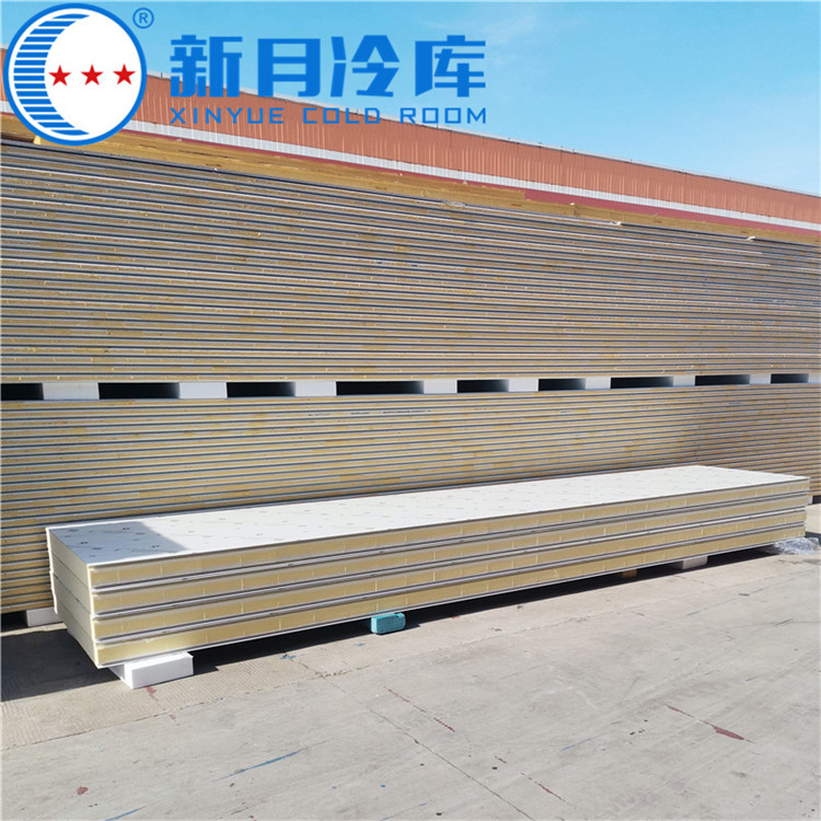 新月 上海冷库板厂家 304不锈钢冷库板 冷库喷涂保温板2