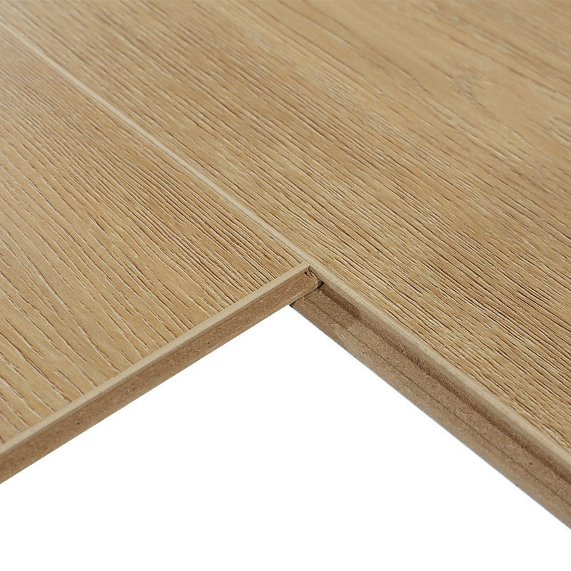 厂家销售实木复合地板 木地板12mm多层地板简约灰色 家用地暖用强化地板1