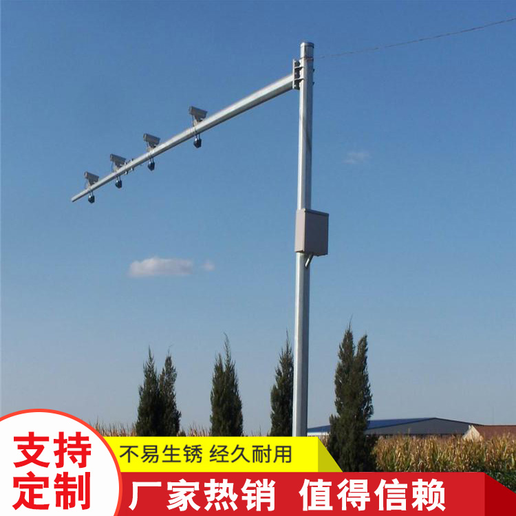 高速公路城市道路指示牌 道路电子监控杆 电子卡口杆 八角信号灯杆 八角监控杆 交通信号杆 交通信号灯杆4