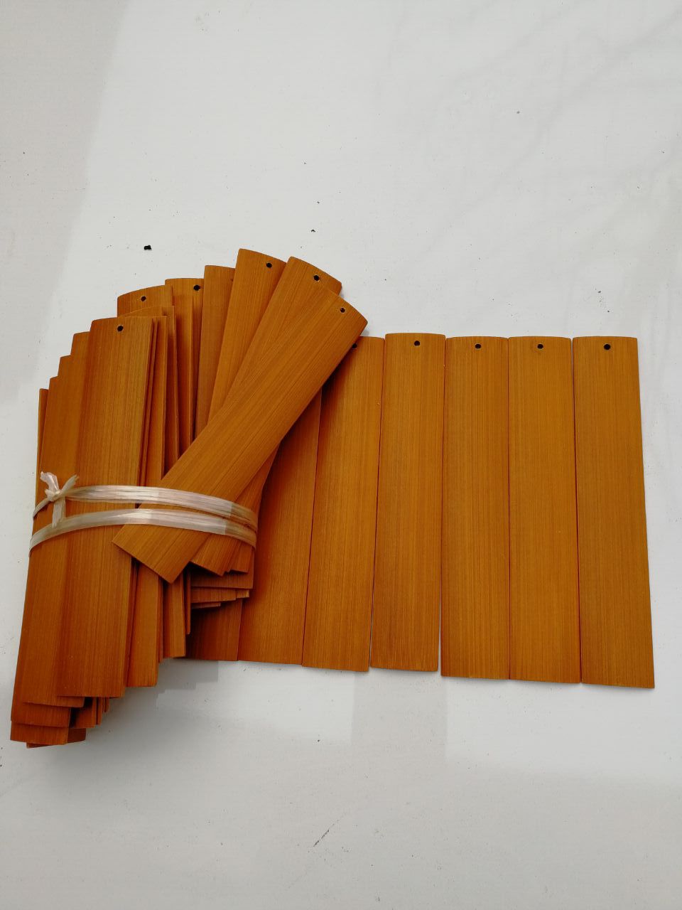 特价批发竹片空白原色大量竹简定制 木质工艺品1