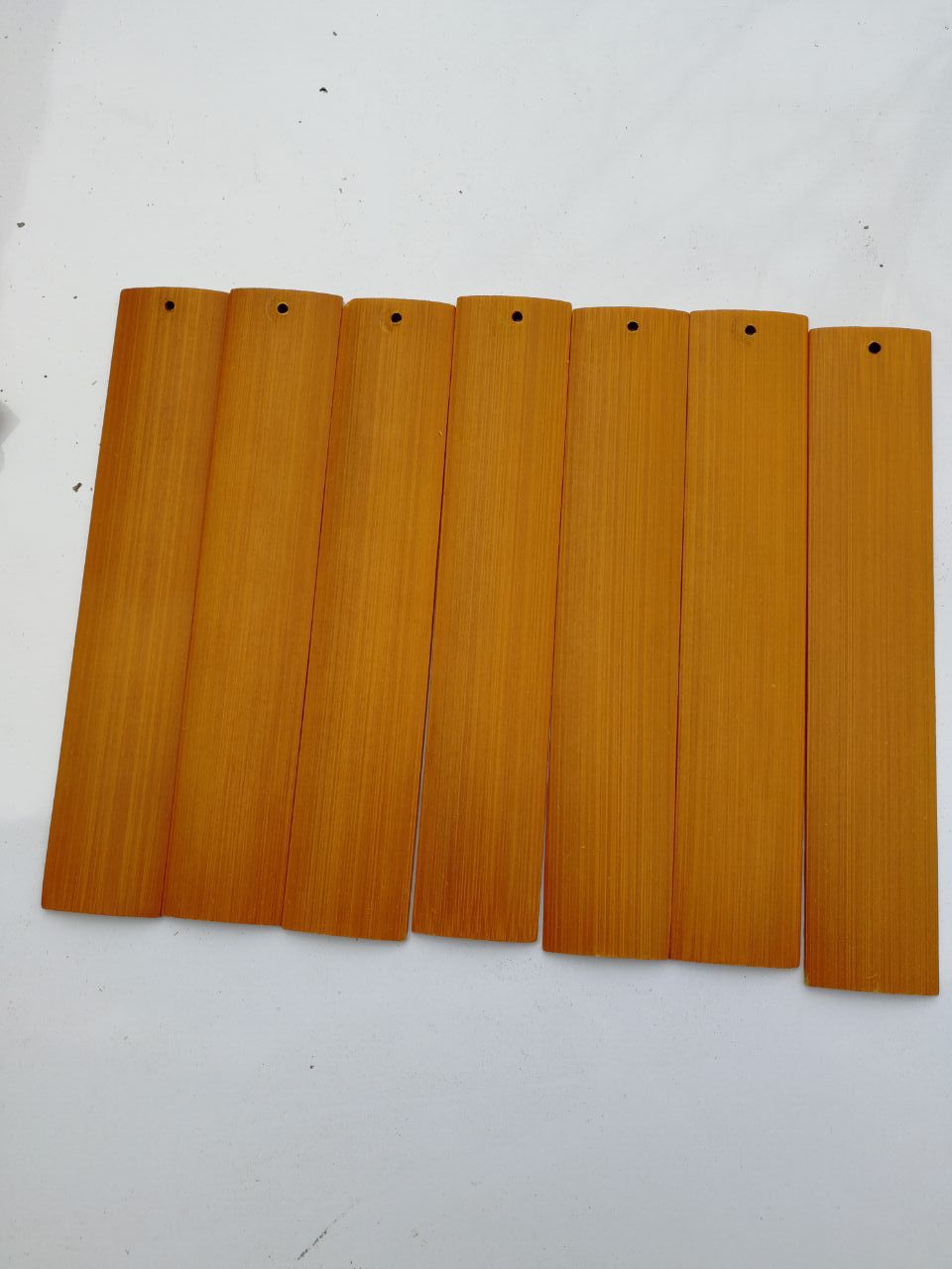 特价批发竹片空白原色大量竹简定制 木质工艺品2