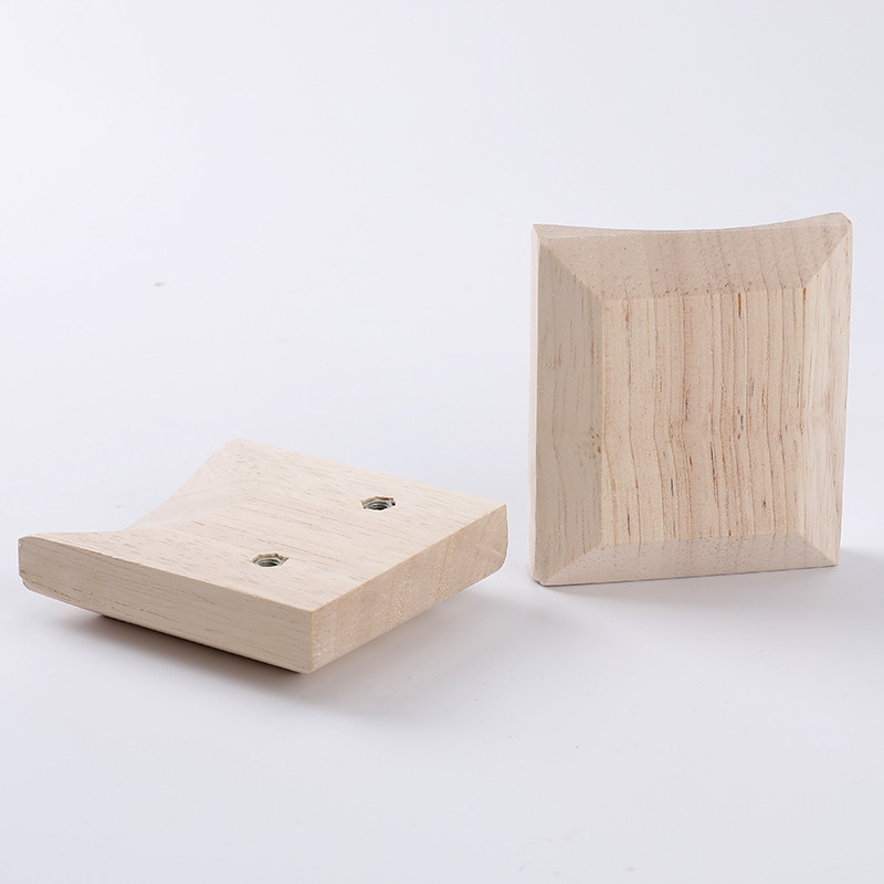 木质工艺品 厂家供应正方形木拉手 简约风格木拉手 方式拉手2