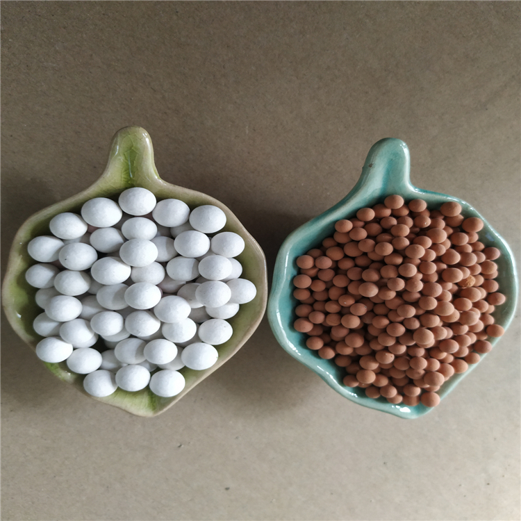 陶土球 其他非金属矿物制品 水处理负离子球 振河直供麦饭石球8