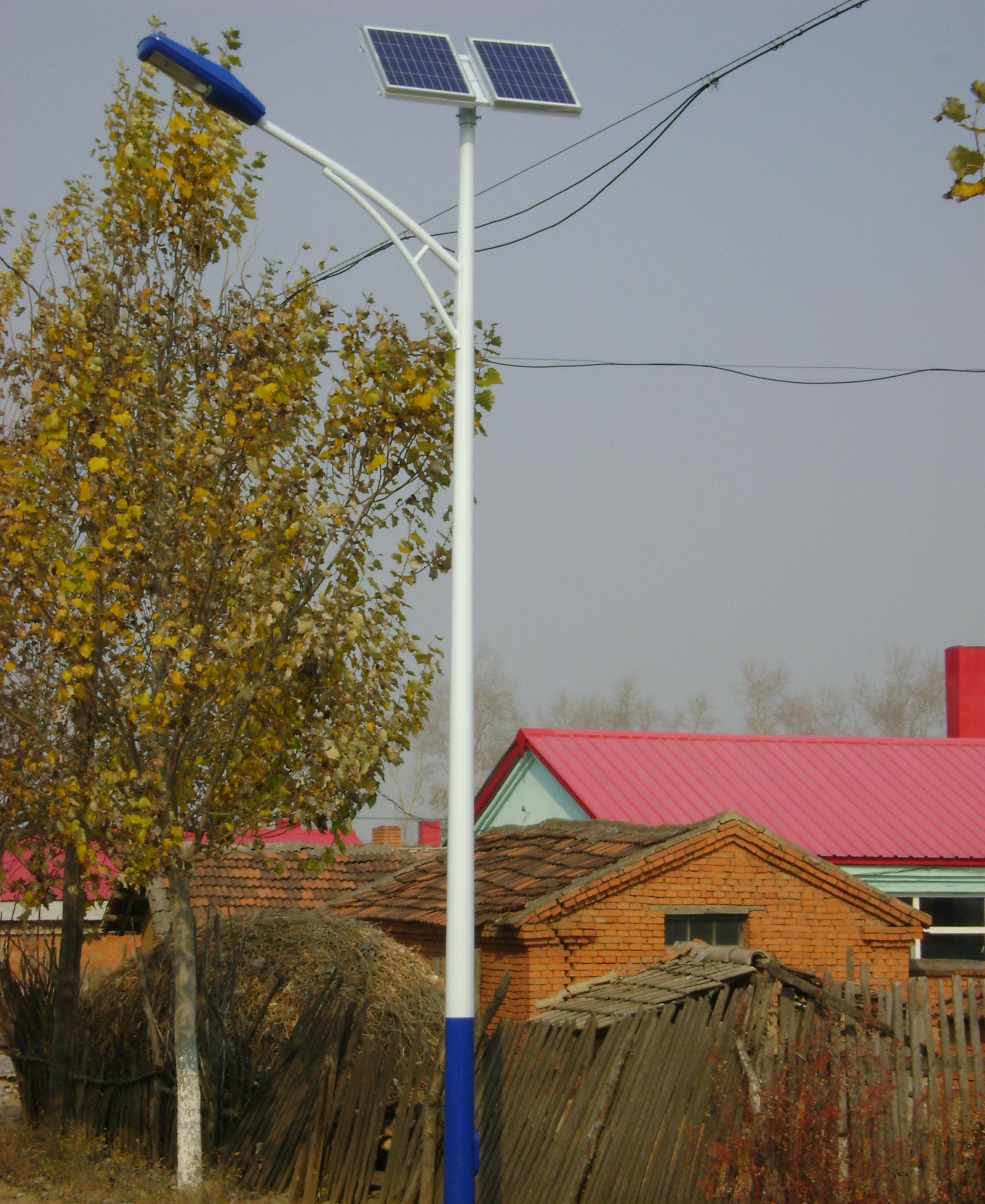 太阳能路灯厂家 太阳能路灯价格 乾旭照明农村太阳能路灯 LED路灯2