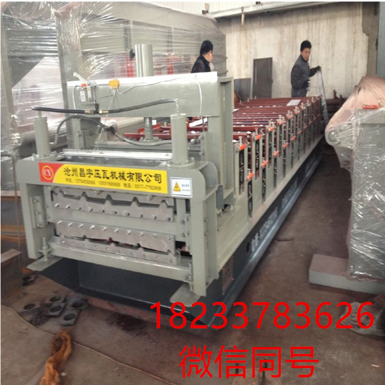 湖南长沙供应840-900双层琉璃瓦压瓦机 彩钢瓦机 其他行业专用设备3