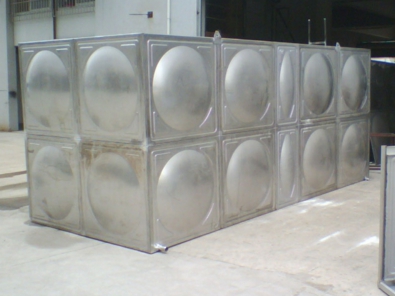 沈阳中发玻璃钢安装提供的不锈钢水箱安装服务品质好玻璃钢水箱3