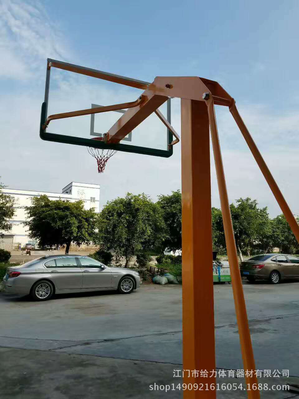 球柱、球架 广东金陵同款独柱篮球架电动移动篮球架3