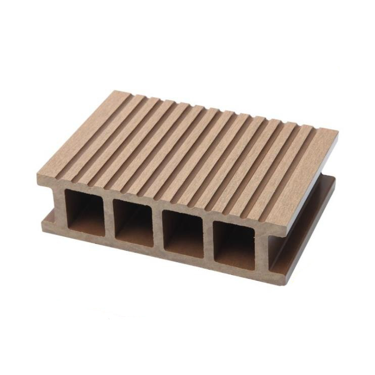木塑材料 户外木塑地板 别墅庭院 园林栈道工程地板2