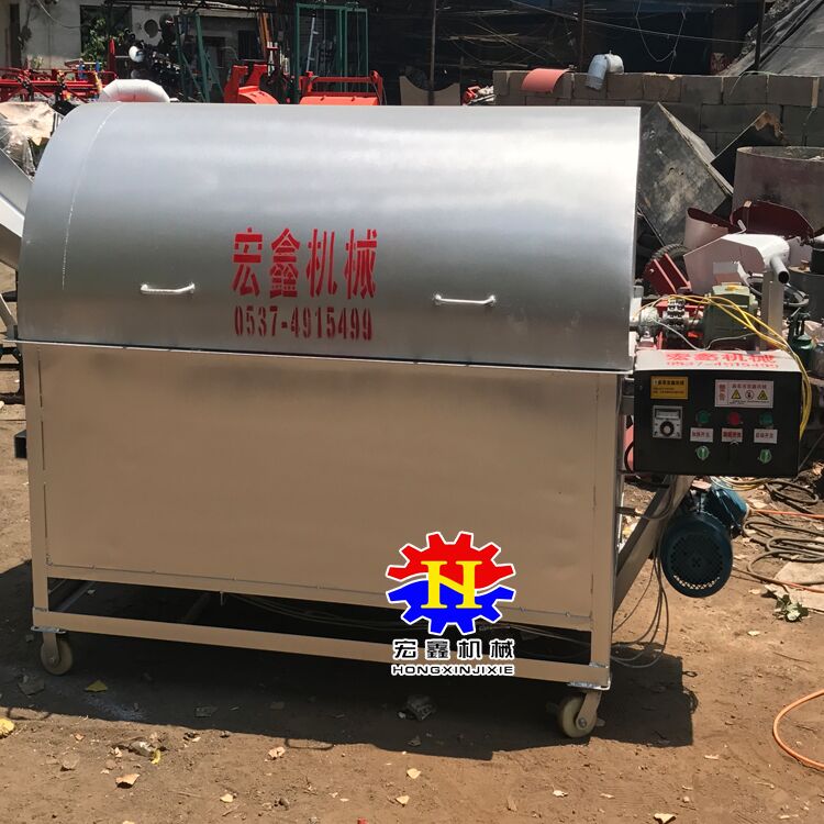 食品烘焙设备 燃气板栗炒货机一台 立式炒货机 电加热 小型板栗炒货机2