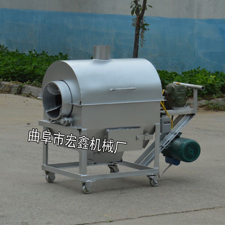 食品烘焙设备 燃气板栗炒货机一台 立式炒货机 电加热 小型板栗炒货机4