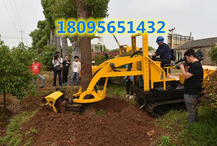 三普挖树机器价格带土球挖树机器品牌排名视频 种植机械4