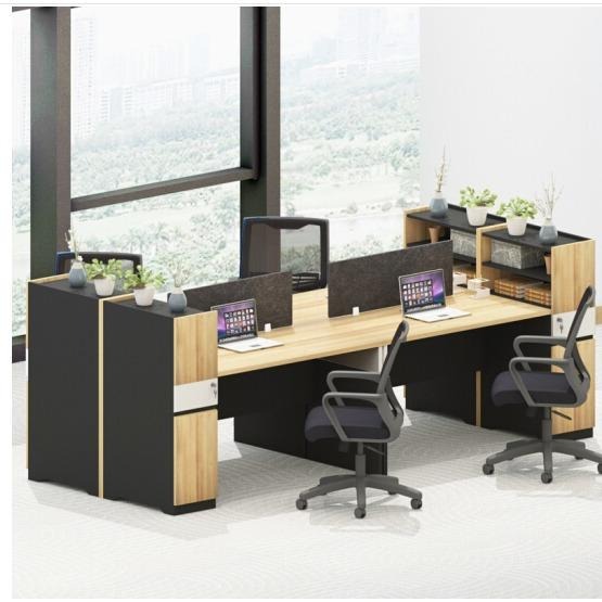 办公家具时尚大班台老板桌单人转角办公桌简约现代主管经理桌 办公家具书柜