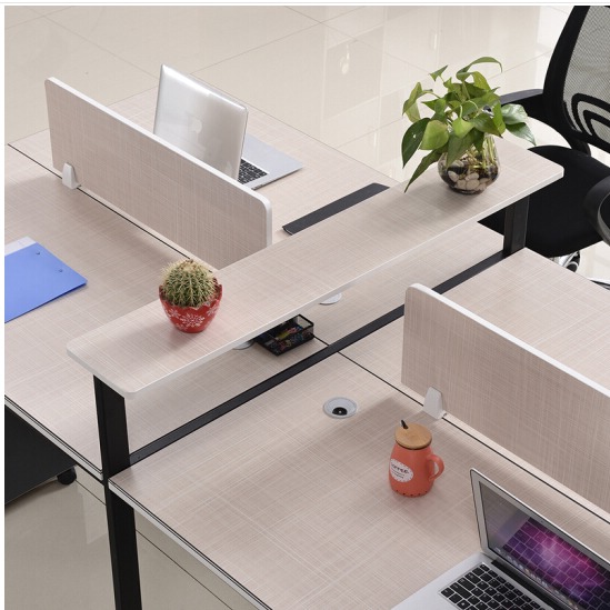 办公桌椅组合 卡座四4人位员工办公室桌子工位职员办公桌2