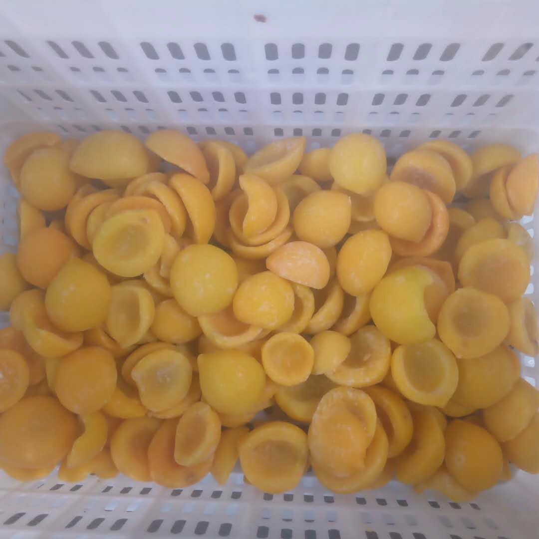 保定速冻黄桃 厂家直销 黄桃产品 保定新高食品 果粒奶原料 黄桃罐头原料2
