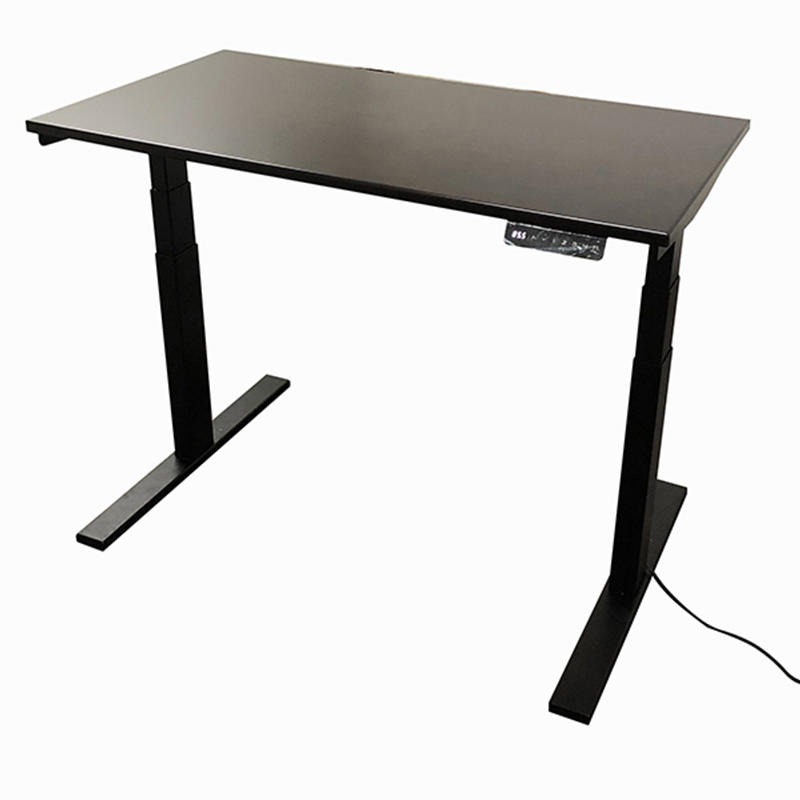 电动升降办公桌写字台实木水性漆面生态板台面可定制尺寸可定制高度可调高度记忆功能厂家直供 ZHUOERFU ZR-1206