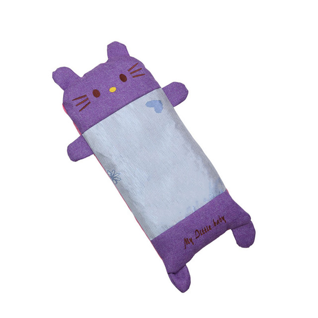 韩版冰丝儿童枕 厂家供应冰丝卡通凉枕 儿童夏季凉枕批发现货1