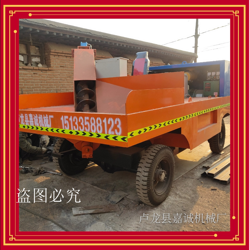 其他工程与建筑机械 卢龙县嘉诚机械厂路缘石滑模机设备机器厂家3