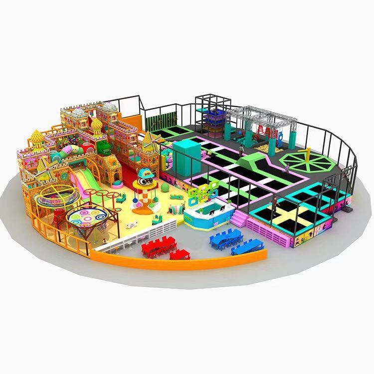 淘气堡 波波球池 室内大型儿童乐园 商场热销亲子游乐设备 百万球池海洋球 百万球池大滑梯4