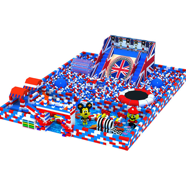 淘气堡 波波球池 室内大型儿童乐园 商场热销亲子游乐设备 百万球池海洋球 百万球池大滑梯2