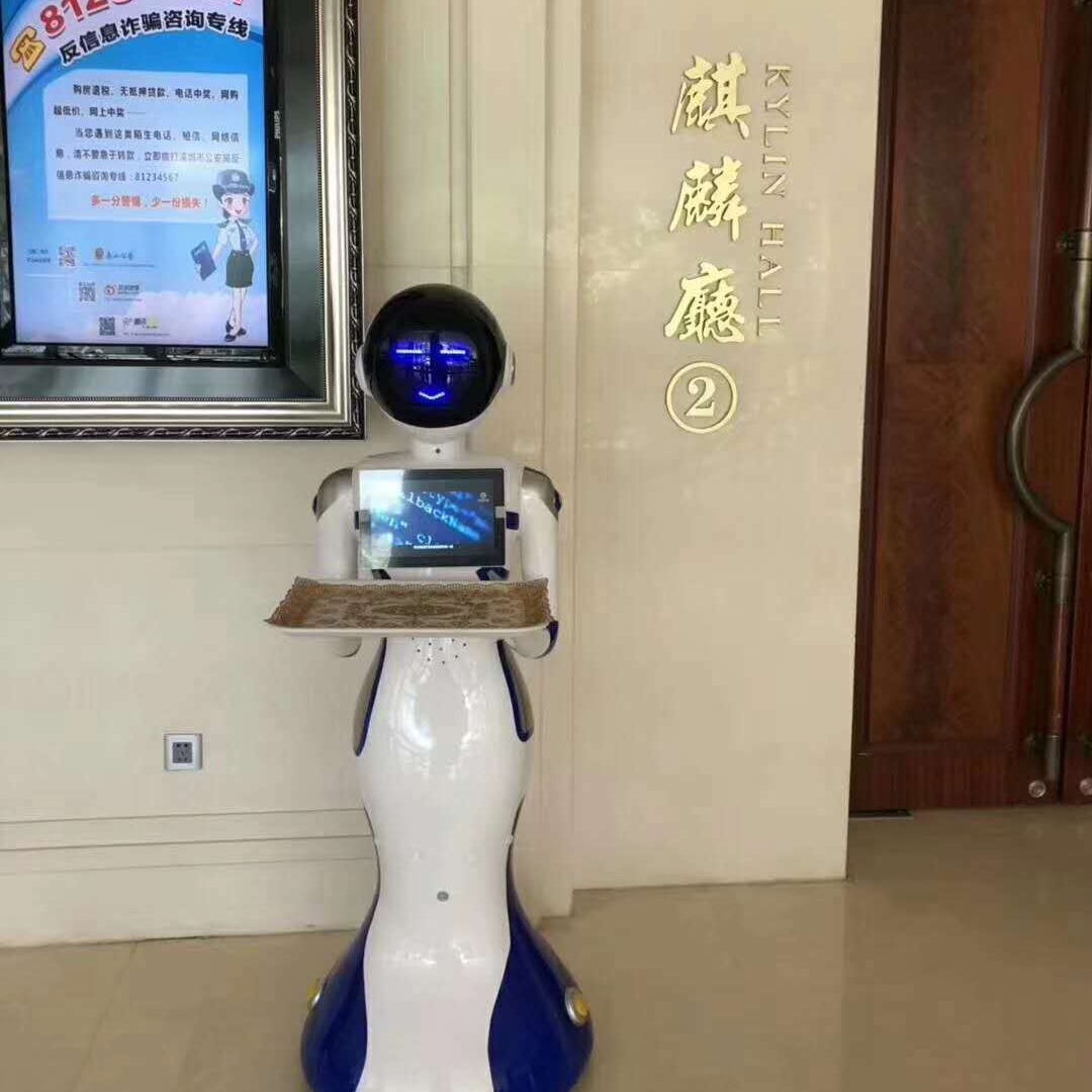 无轨导航机器人 厂家直销多功能送餐机器人 智能点餐传菜机器人 自助结账机器人2
