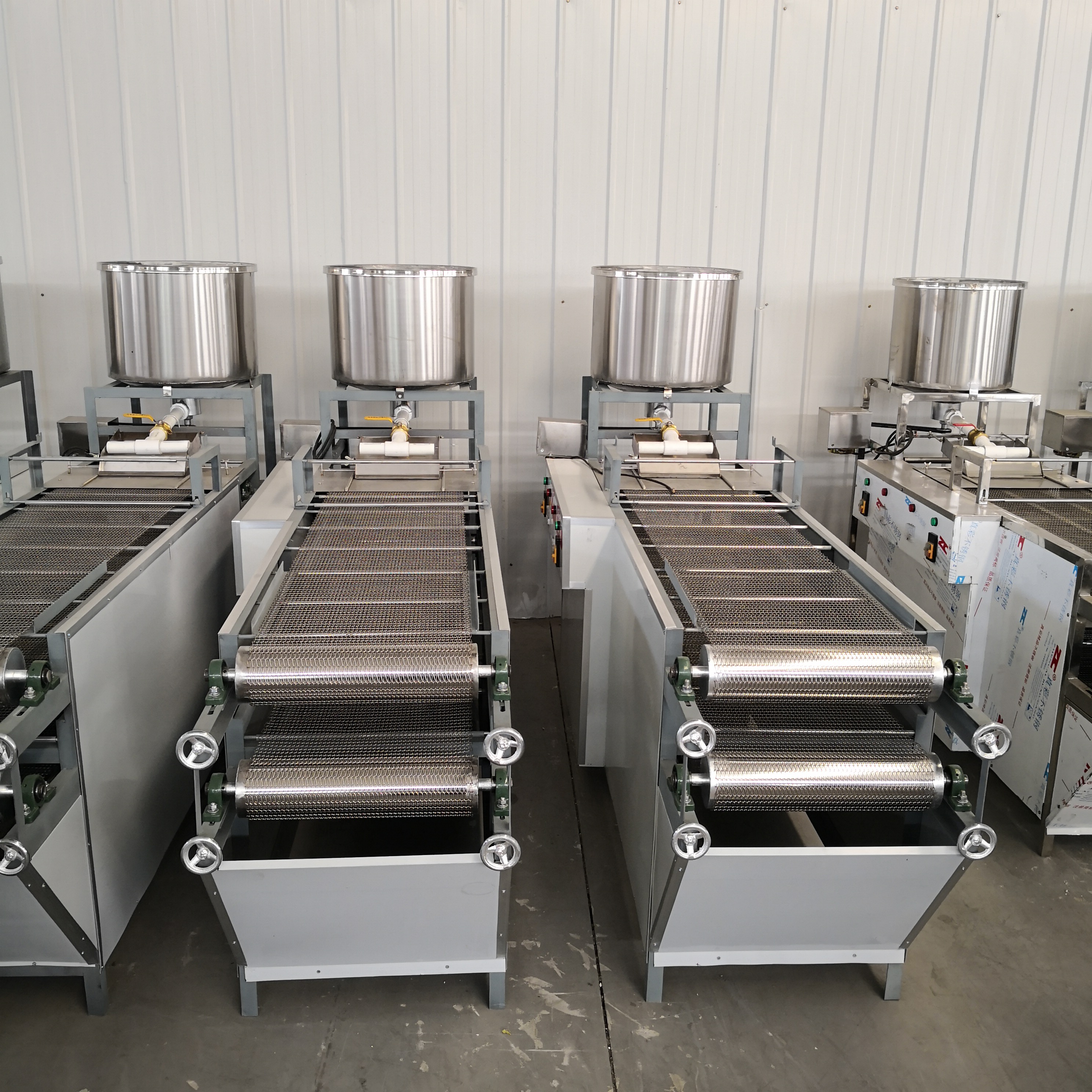 商用千张豆腐皮机设备大型全自动豆腐皮机厂家提供完善的技术培训学习山东豆将3