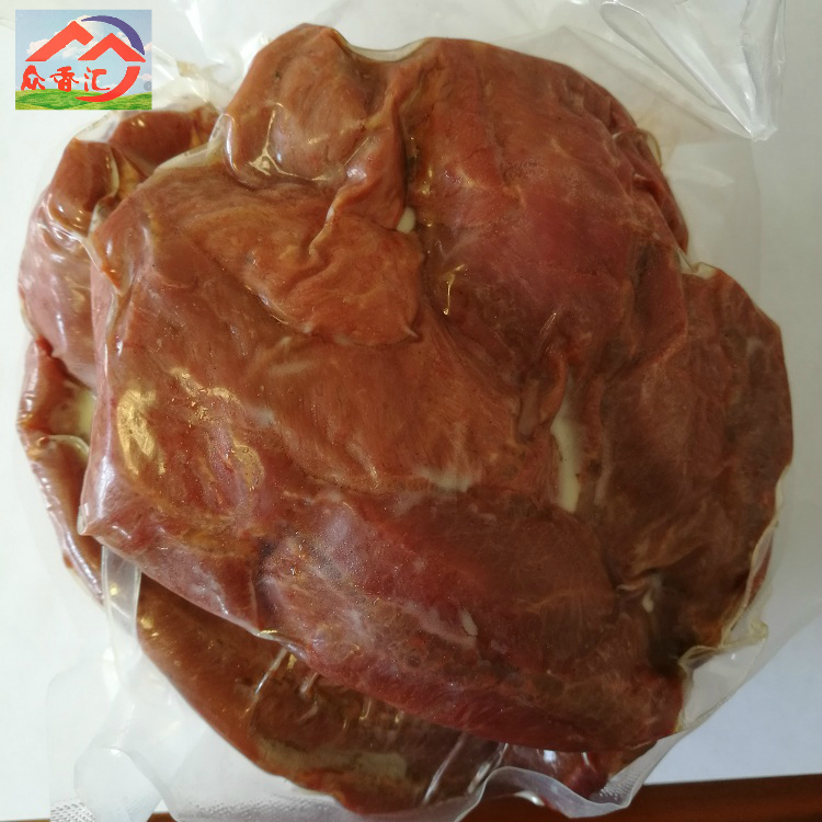 众香汇五香腊牛肉1斤厂家直销红润鲜亮香味浓郁真空包装腊牛肉5