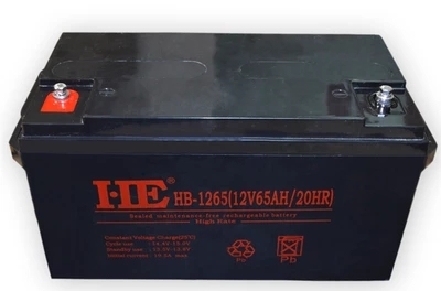 电梯机器内置UPS用电 监控专用电源 12V55AH 门禁 HE HB-1255消防设施 蓄电池6