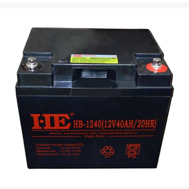 12V33AH蓄电池HB-1233计算机应急 HE 电子传输器备用电源专用7
