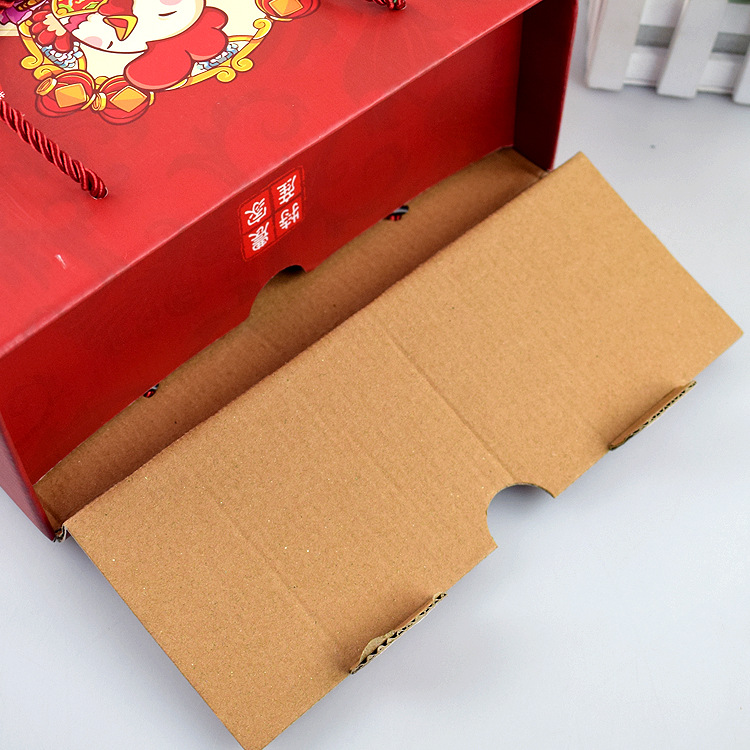 方形礼品折叠礼盒 折叠礼品盒定制 鸡蛋礼盒水果礼盒包装盒批发2