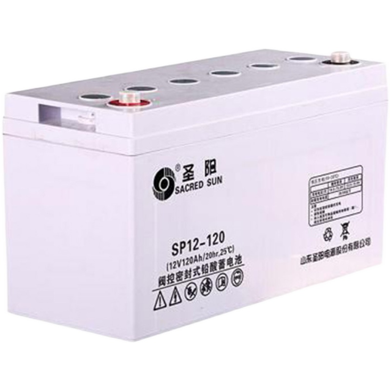 UPS 消防应急铅酸免维护 圣阳蓄电池SP12-120 EPS 12V120AH 直流屏1