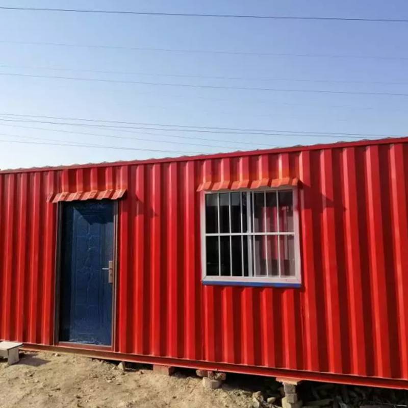 红胜彩钢厂生产 杭锦旗移动式的集装箱房 吊装式的集装箱房