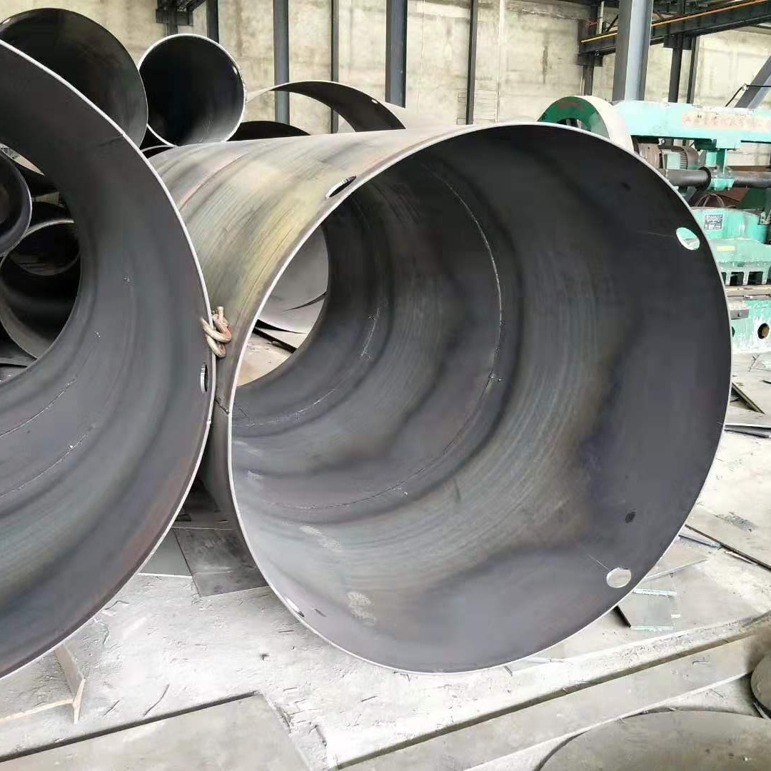 重庆钢护筒生产厂家 重庆大渡口区龙文钢材市场 螺旋管6