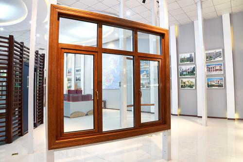 烟台铝木复合门窗 木之音家居专业的临朐铝木复合门窗提供商1