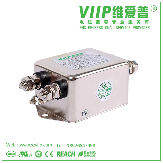 厂家直销 维爱普滤波器 VIP4-1A 1B系列抗干扰交流单相一级EMI滤波器3