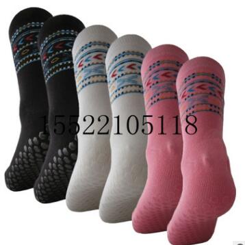 其他袜子 生产厂家直销女士防滑袜瑜伽袜纯棉袜子加工定制1