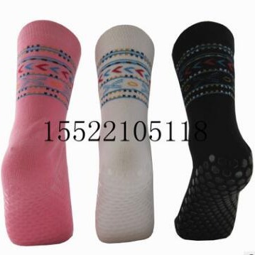 其他袜子 生产厂家直销女士防滑袜瑜伽袜纯棉袜子加工定制