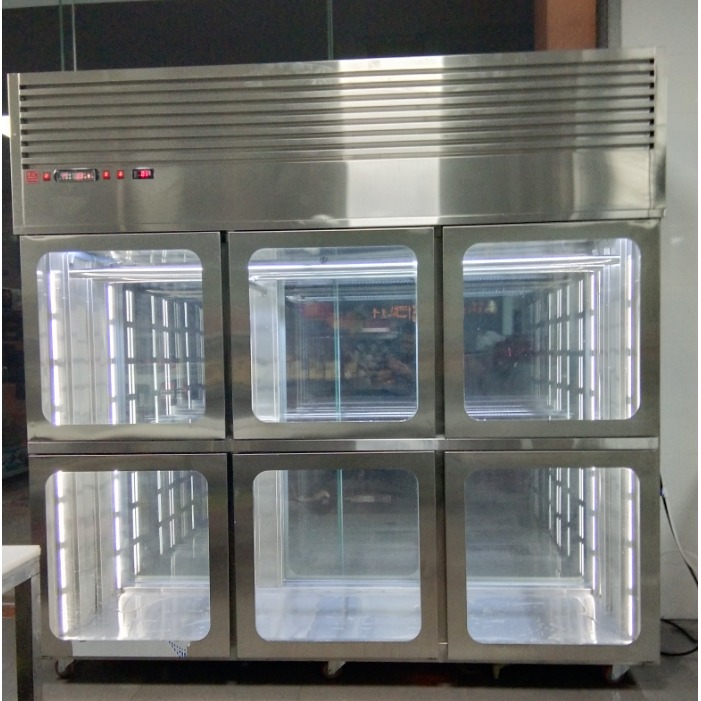 厂价直销 牛肉熟成柜 定制款前后玻璃排酸柜 保鲜冷藏设备 牛排风干柜