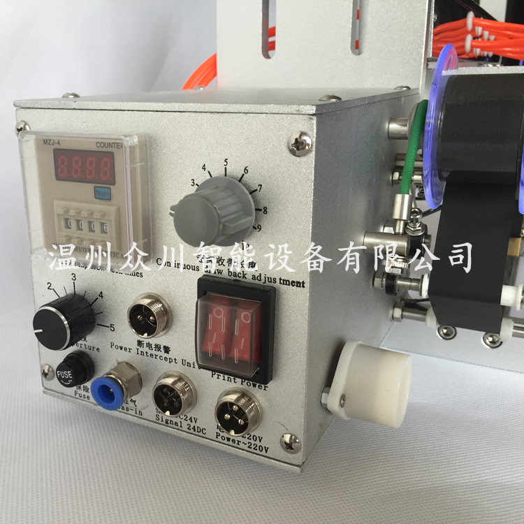 众川供应多头气动热打码机 HP系列打码机 生产日期打码机 灌装封口机配套打码机4