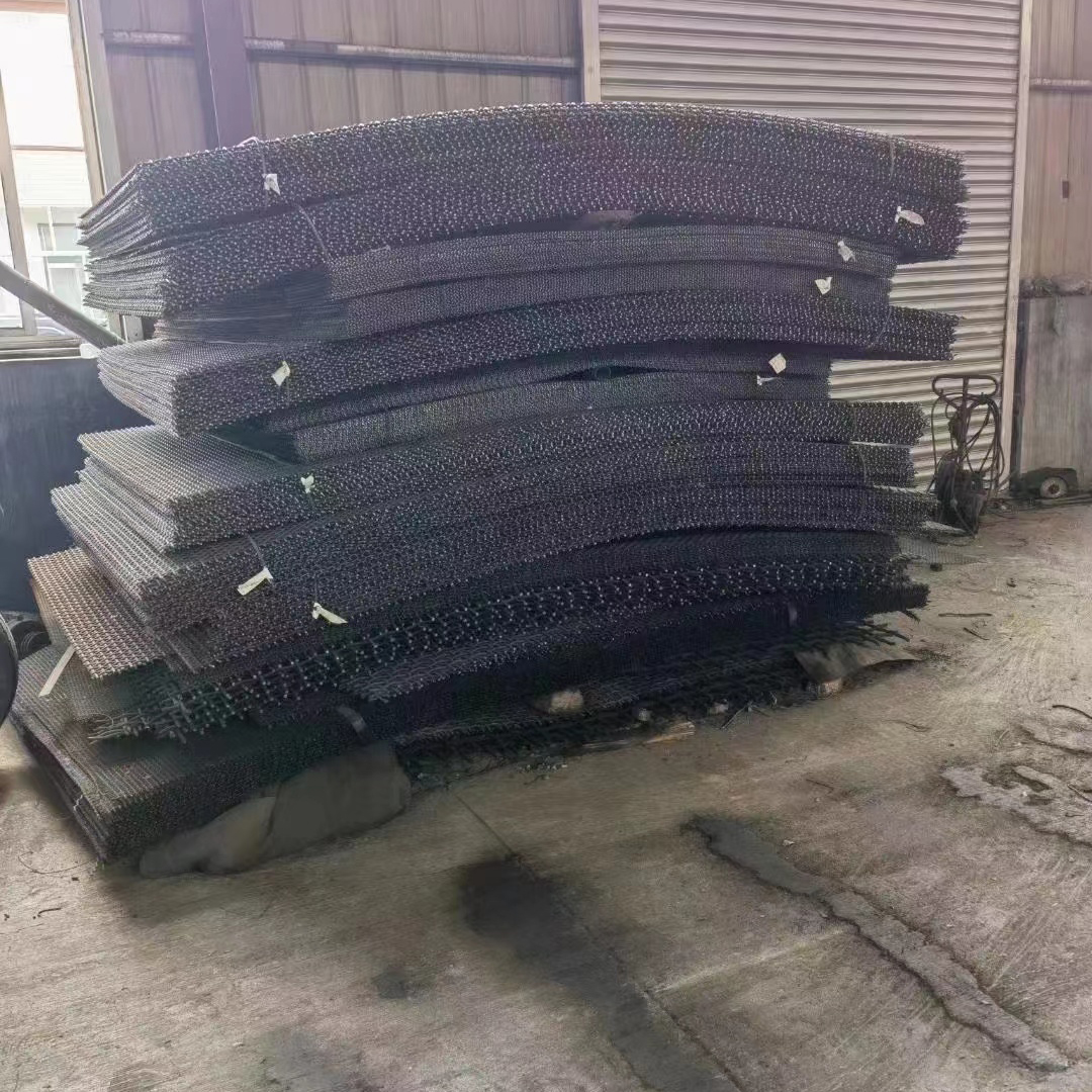其他金属网 锰钢焊接筛网 钢板冲孔网 耐磨损方孔编织网2