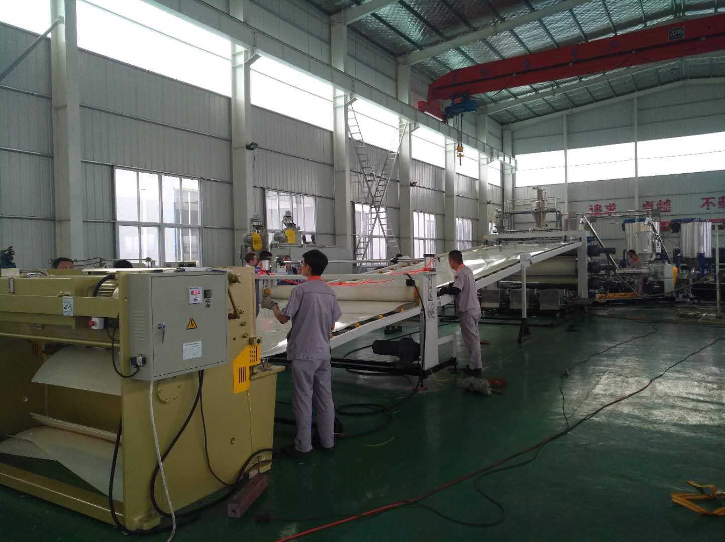 塑料板材机械厂家 PE板材生产线 塑料板材设备 ABS板材设备8