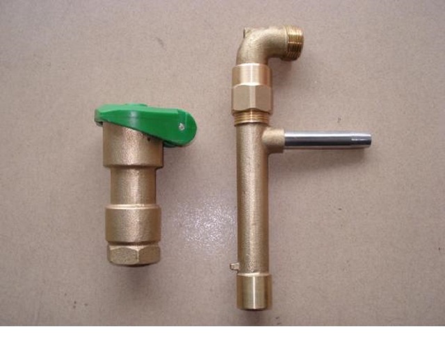 铜快速取水阀 灌溉工具 爱润批发铜取水阀 一寸铜取水阀
