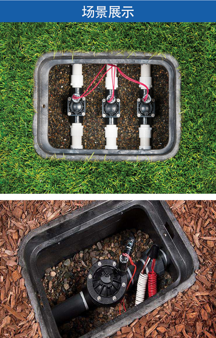 园艺灌溉工具 美国雨鸟100DVF电磁阀 草坪灌溉电磁阀1