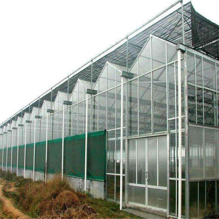 青州玻璃温室大棚制造 可上门安装 连栋智能温室大棚价格 清流玻璃温室智能大棚8